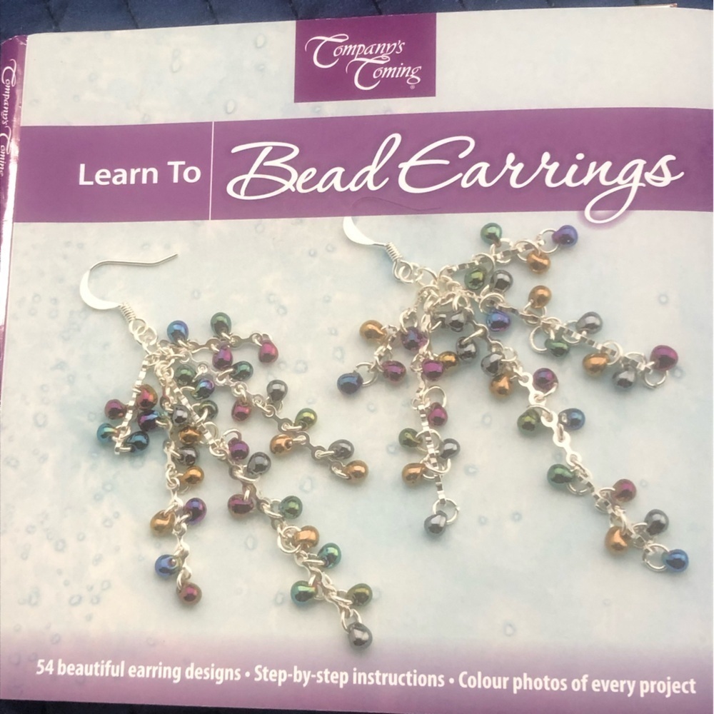 Learn to Bead Earrings by Company’s Coming- learn how to bead and have fun